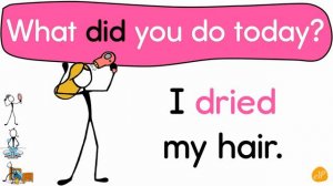 Learn Past Tense Verbs #1 - Pattern Practice - Simple Past Tense by ELF Learning