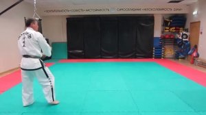 3. 7-й Гып. До-Сан Туль / Do-San Tul (Pattern) - Taekwon-Do ITF. Master Ri Yong Il (DPRK).