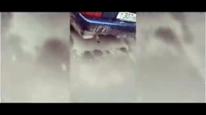 Ураган на улице меня чуть не сдуло!