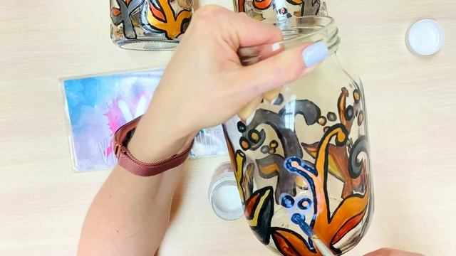 Переделка подсвечников купленных в FixPrice | Необычные баночки для хранения своими руками смотреть онлайн