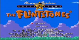 Игра Flintstones на приставку SEGA 1993 года выпуска