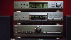 Technics SU-V620; Technics SL-PS770D; Technics SH-GE90 with Rogers LS55 demo