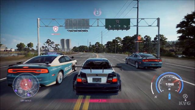 Need for Speed Heat - Police Chase - Open World Free Roam Gameplay (PC HD) [1080p60FPS] смотреть онлайн