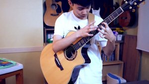 "The Prodigy" on an Acoustic Guitar - Kim, Ju-Young - Fingerstyle Guitar (arr. Luca Stricagnoli)