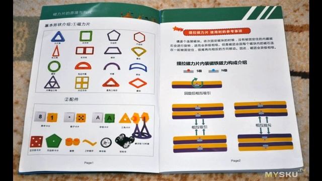 Магнитный конструктор типа Магформерс  Обзор