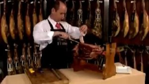Как правильно нарезать Хамон, How to cut hamon