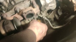 Проверка обрати масла из турбины.