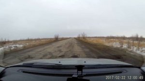 Волгоградская обл. Плохие дороги.трасса Быково-Волжский