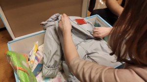 Наше сокровище, что внутри? Коробка от Собянина, подарок на рождение ребенка.