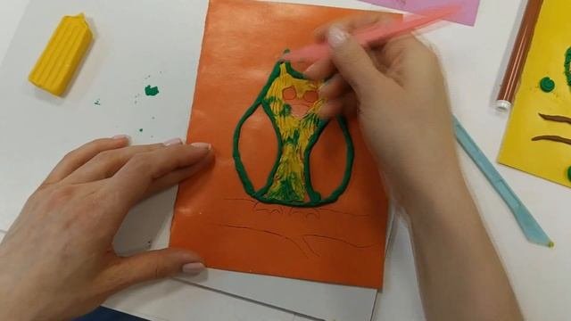 Развивающий мастер-класс для детей и родителей | Поделка из пластилина