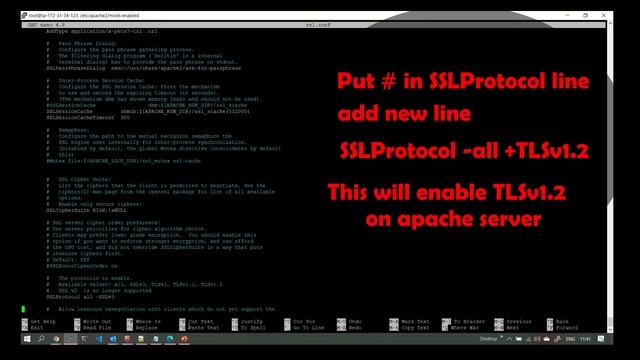 The server should enable TLS 1.2 or later | Error in Apache hosted website смотреть онлайн