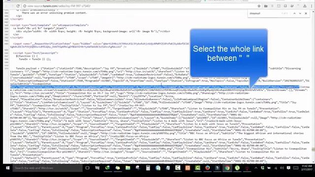 How to Find the Stream URL of Online Radio Stations смотреть онлайн