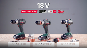 METABO BS 18 LT BL / BS 18 LT BL Q / SB 18 LT BL - ДРЕЛИ-ШУРУПОВЁРТЫ КЛАССА LT