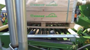 Лучший сенаж в упаковке - Comprima CF 155 XC Plus от KRONE Пресс-подборщик с обмоткой рулонов
