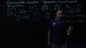 Количество теплоты, удельная теплоемкость вещества. Физика 8 класс