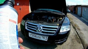 VW Touareg 2 5 diesel промывка топливной системы