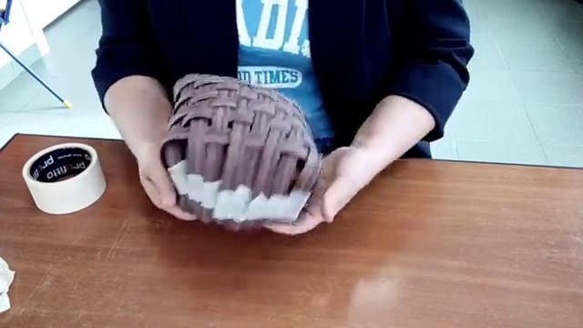 СЕКРЕТЫ МАСТЕРОВ. КОРЗИНА ИЗ ПОЛИРОТАНГА?