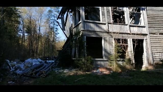 Интересное - рядом! Заброшенная "Дача Жданова" и старая водонапорная башня во Всеволожске!