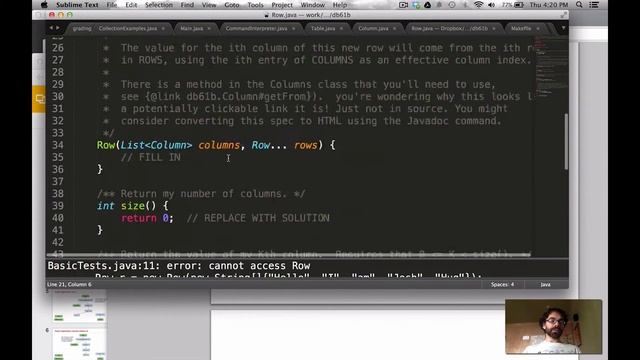 DB61B: Getting started (Fall 2014, project 1) смотреть онлайн