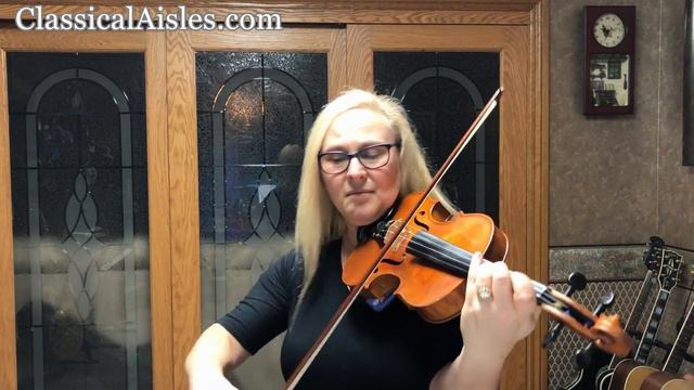 Beethoven's Minuet In G on Acoustic Violin смотреть онлайн