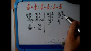 Приведите Дроби к Наименьшему общему Знаменателю