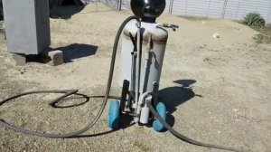 Компрессор из ДВС для пескоструя