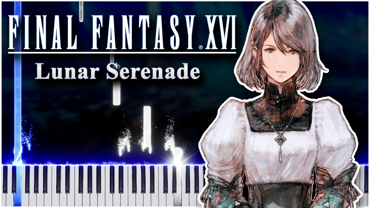 Lunar Serenade (Final Fantasy XVI) 【 КАВЕР НА ПИАНИНО 】