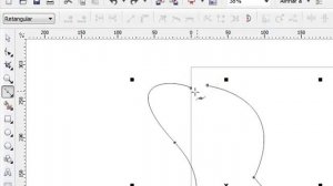 Corel Draw - Ferramenta Bézier