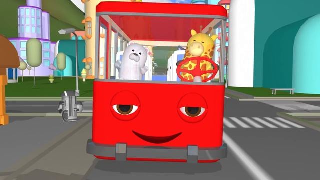 АВТОБУС. Весёлая мульт-песенка. Наше всё!.mp4 смотреть онлайн