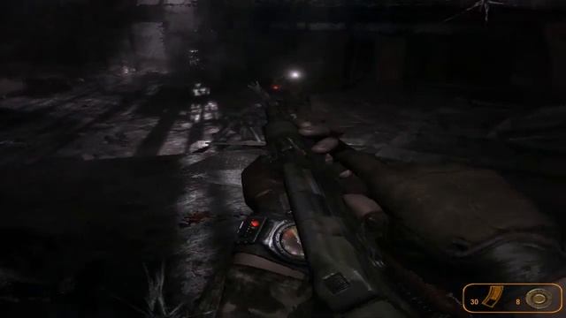 Metro 2033 Gameplay on NVIDIA Geforce 8600 GTS + Intel(R) E2200 2,2GHz смотреть онлайн