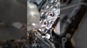 Замена ГРМ toyota avensis D4D часть 4
