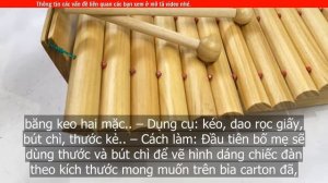 TOP 5 ĐỒ CHƠI ÂM NHẠC TỰ LÀM CHO BÉ CỰC SÁNG TẠO