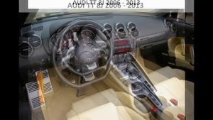 AUDI TT 8J 2006 - 2013 diagnostic OBD port connector socket location OBD2 DLC DATA