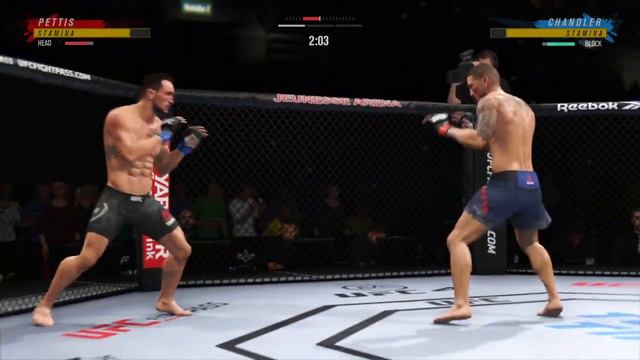Michael Chandler vs Anthony Pettis EA UFC 4 Online RANKED смотреть онлайн