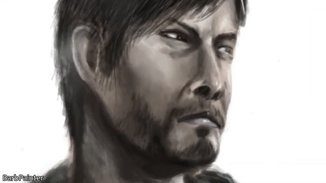 Norman Reedus(Норман Ридус) Silent Hill - Digital Speed Painting.