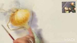 По сухому и мокрому, акварель. Ласаева Марина
