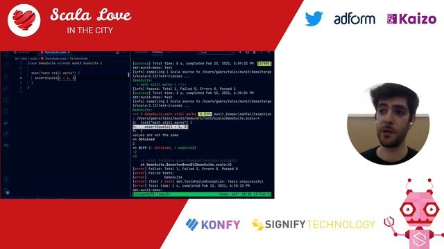 Gabriele Petronella - MUnit: your new favorite Scala testing library? смотреть онлайн