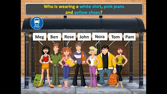 ESL Clothes & Accessories Vocabulary | Fun Games/Лексика по теме "Одежда" | Игра для закрепления. смотреть онлайн