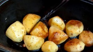 Говяжьи ребра с картофелем в казане// вкусный ужин// Еда Без Труда//