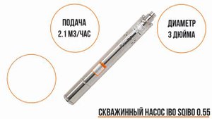 Скважинный насос IBO SQIBO 0.55