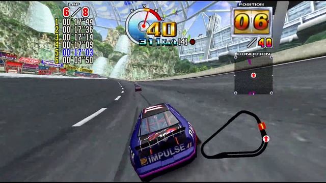 Daytona USA 2: Battle on the Edge - Beginner Course 1st Place! смотреть онлайн