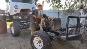 Первый запуск QD32 Японского сердца на буханке