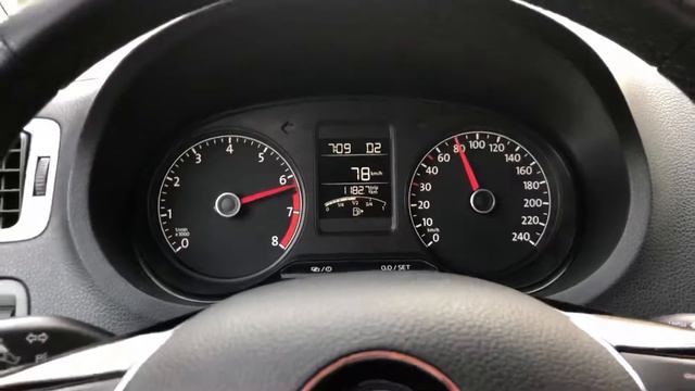 Volkswagen polo 1.6 110л/с разгон до 100км/ч