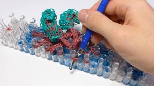 3d СВЕКЛА из резинок Rainbow Loom bands. Урок 382 | Beet Rainbow Loom