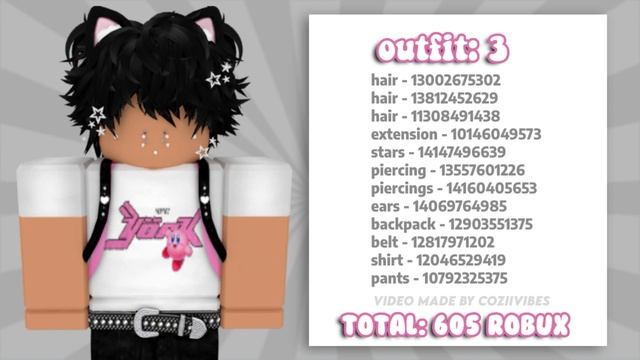 boys y2k roblox outfits w/ codes & links || coziivibes смотреть онлайн