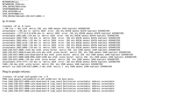 DevOps & SysAdmins: IPv6 Web Server Unreachable
