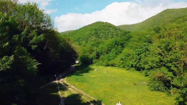 Водопады река Жане с.Возрождение Геленджик