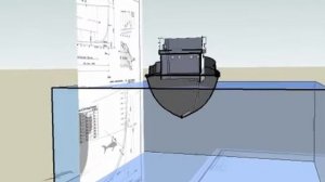 sleepboot Anders J Goedkoop in Sketchup (in wording)