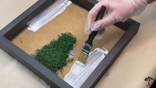 Картина из мха своими руками