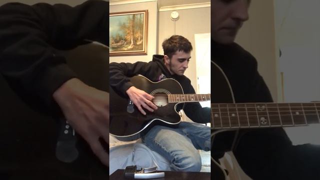 Epiphone Baritone EJ-200 RoB Flynn of Machine Head Prototype смотреть онлайн